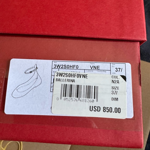 Valentino Purple Patent Leather Flats - Picture 8 of 8